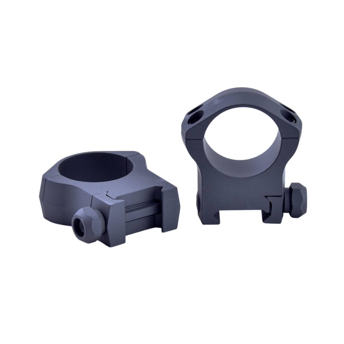 Warne Mountain Tech 30mm, High Height Sniper Grey Rings matches TORIC scopes