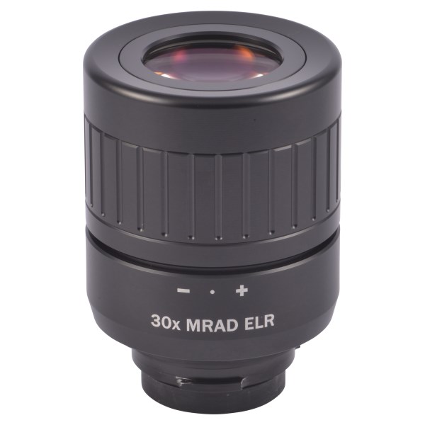 30x (25x) Spotting Scope Eyepiece with MRAD ELR Reticle