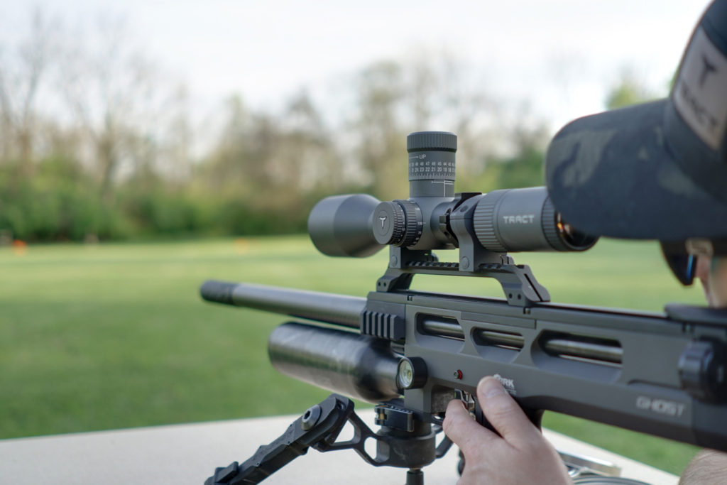 The benefits of a side focus adjustment on a rifle scope come into play when using either a high magnification scope or shooting drastically different yardages with the same scope.