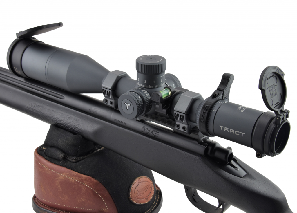 hunting rifle with scope