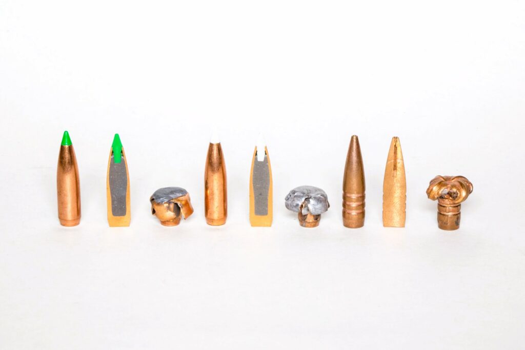 The basic parts of ammunition come down to four key components: the casing, primer, powder, and a bullet.